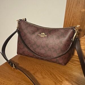 Coach Maroon Crossbody Bag